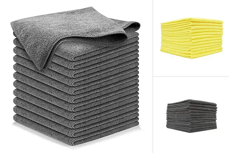 Detailed view of Best 12 Pack Commercial Grade Microfiber Cloths
