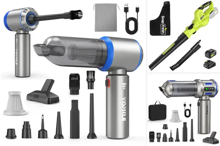 Detailed view of Best 2 In 1 Vacuum Blowers: Clean & Clear with Ease