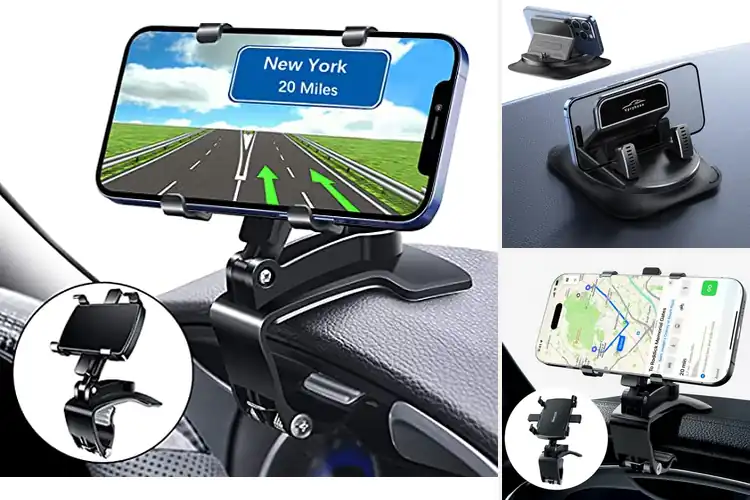 Detailed view of Best 360 Degree Car Holders for Secure & Easy Phone Use