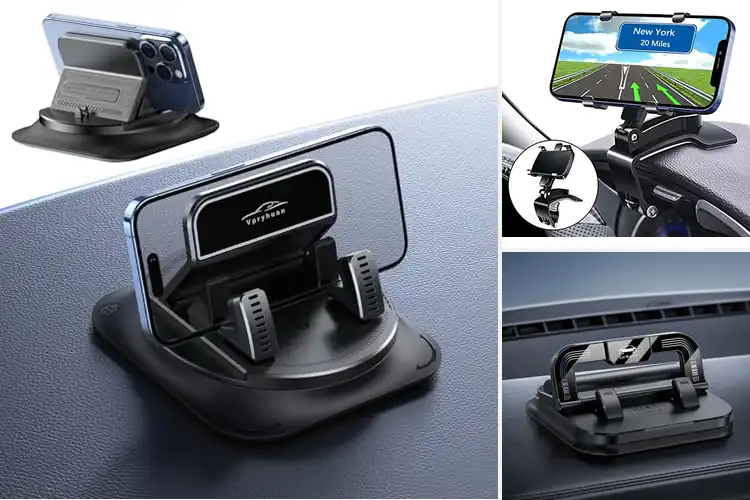 Detailed view of Best 360 Degree Rotating Car Holders