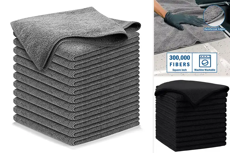 Detailed view of Best Absorbent Microfiber Towels For Car Cleaning