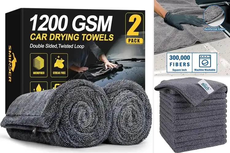 Detailed view of Best Absorbent Microfiber Towels For Cars