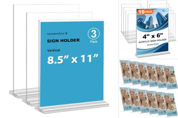 Detailed view of Best Acrylic Photo Holders