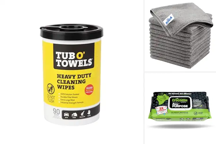 Detailed view of Best All Purpose Cleaning Cloths For Surfaces