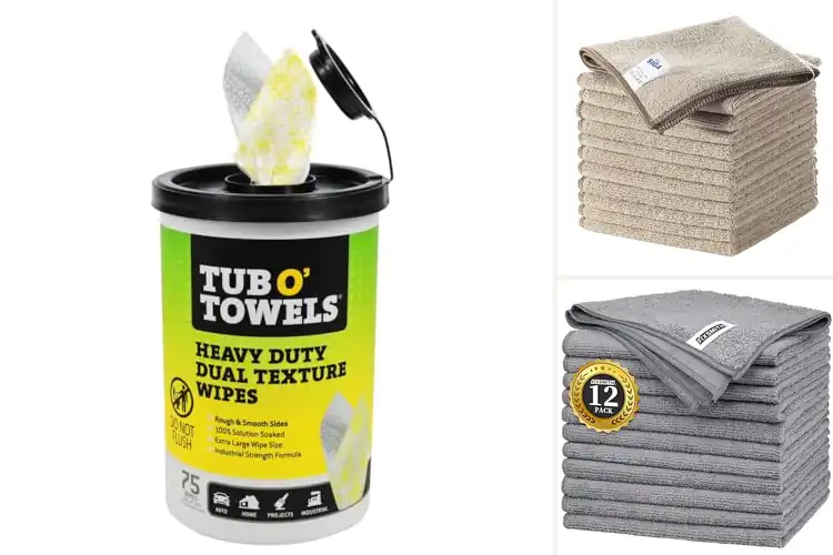 Detailed view of Best All Purpose Cleaning Towels For Surfaces