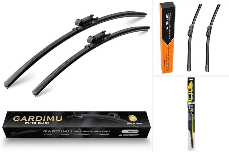 Detailed view of Best All-Weather Performance Wiper Blades