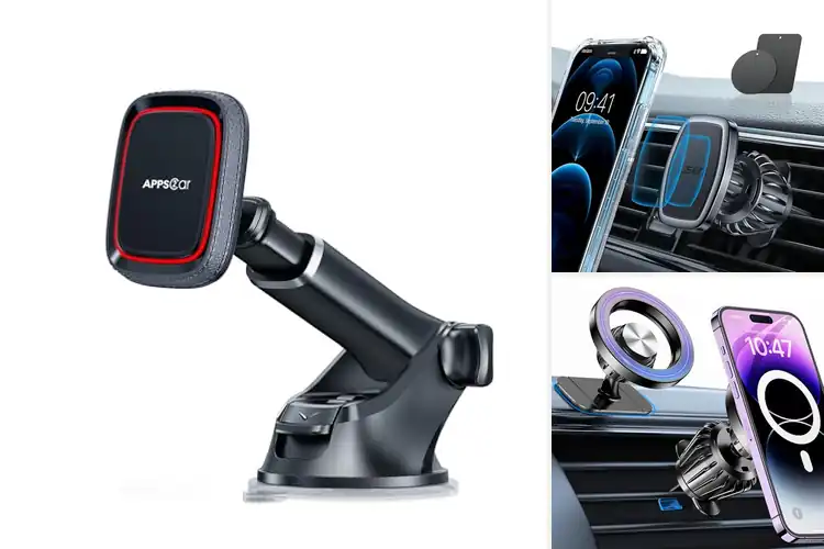 Detailed view of Best Android Compatible Magnetic Car Mount