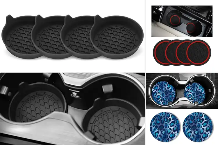 Detailed view of Best Car Cup Holder Coasters