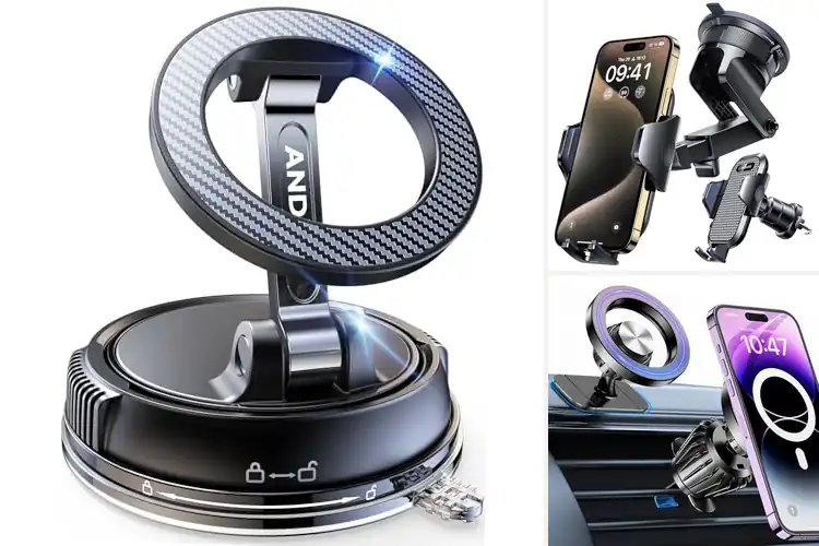 Detailed view of Best Car Mount For iPhone 17 16 15