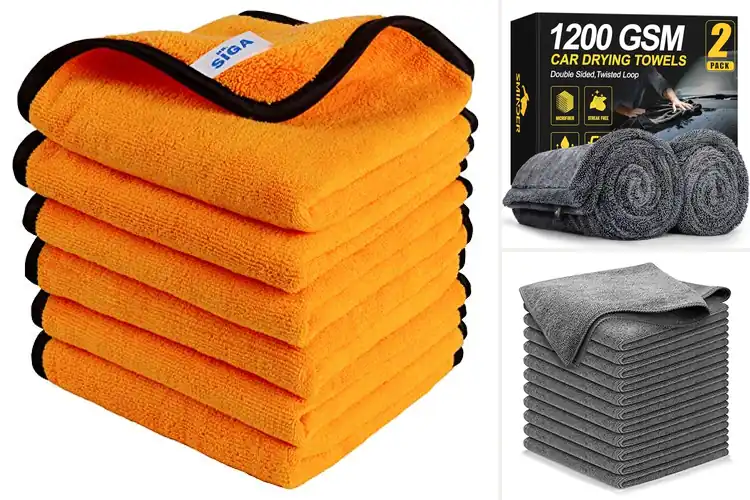 Detailed view of Best Car Washing Towels