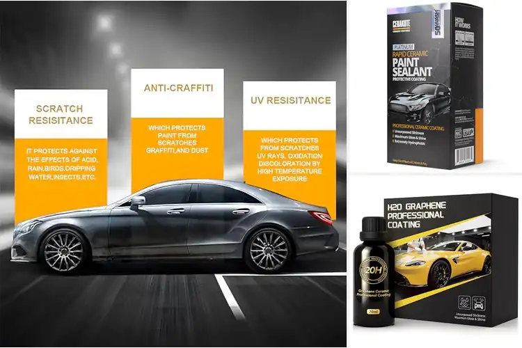 Detailed view of Best Ceramic Coatings: Ultimate Car Protection & Shine