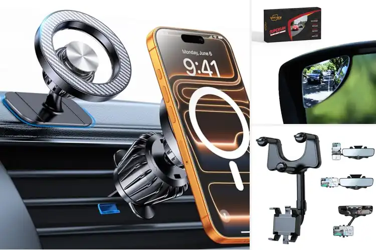 Detailed view of Best Clear View Safe Driving Mount