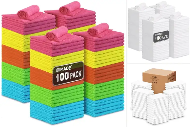 Detailed view of Best Commercial Grade Cleaning Cloths