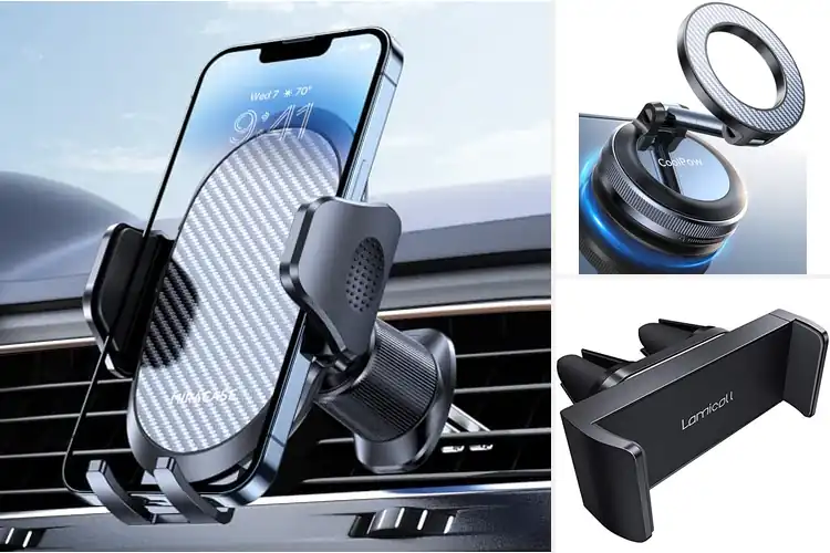 Detailed view of Best Compact Car Phone Holders for Secure and Easy Use