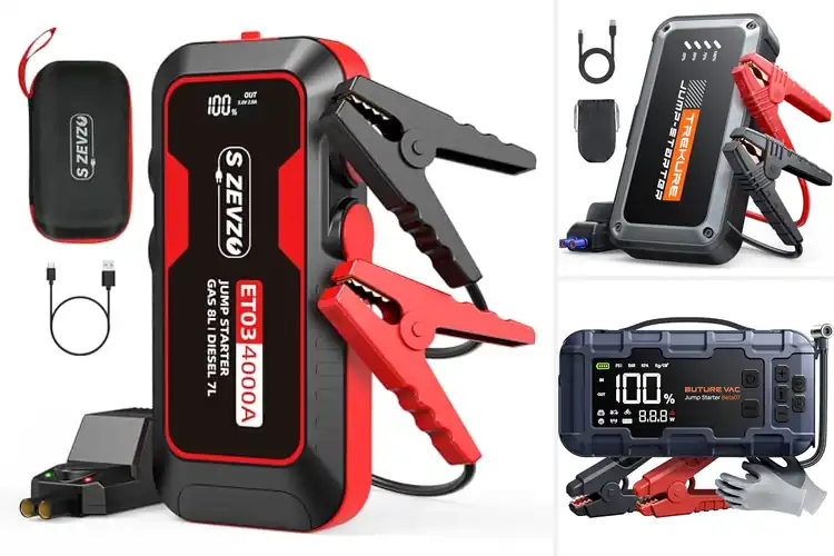Detailed view of Best Compact Jump Starters