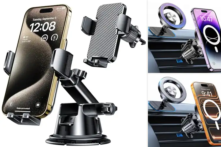 Detailed view of Best Dash Mounted Holder