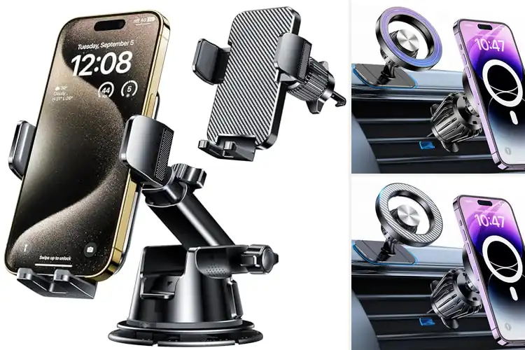 Detailed view of Best Dash Mounted Holders