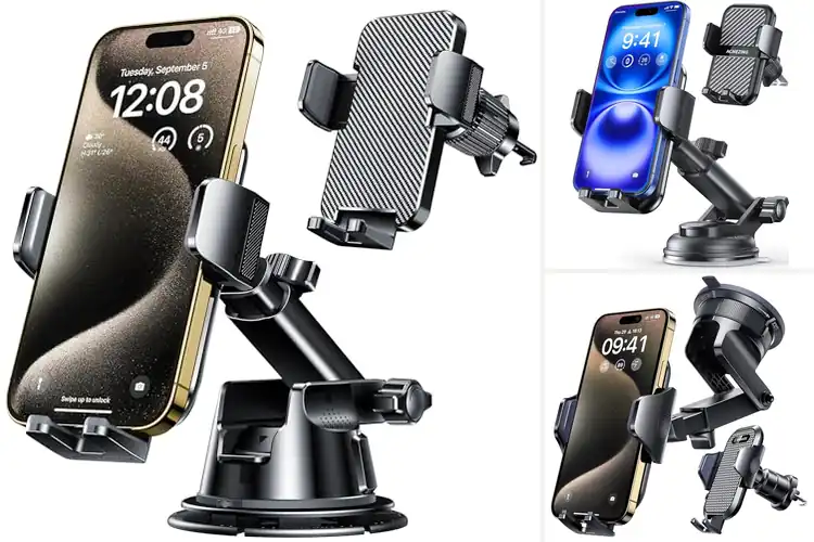 Detailed view of Best Dash Mounted Phone Holder