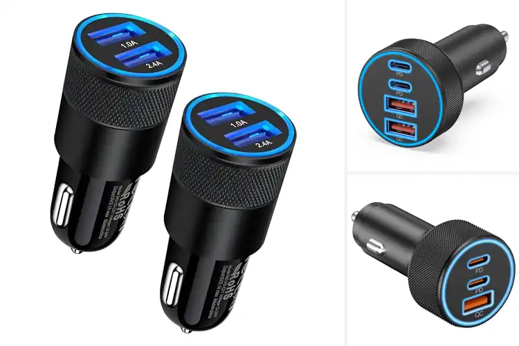 Detailed view of Best Dual Port Car Chargers