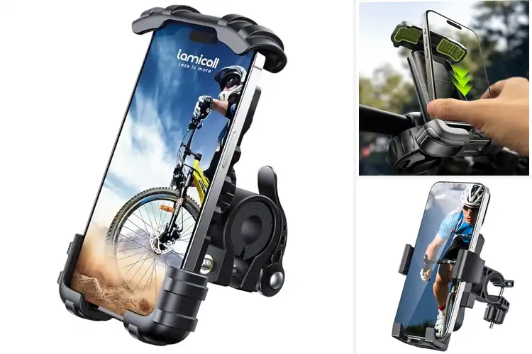 Detailed view of Best E-Bike Phone Holders