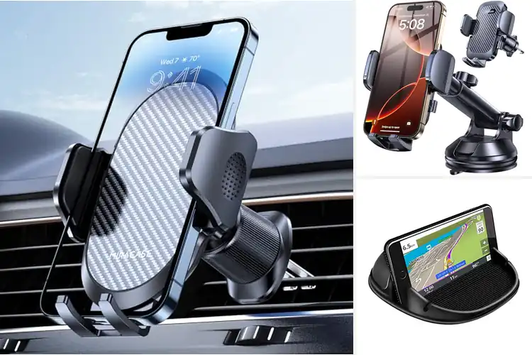 Detailed view of Best GPS Phone Holders for Safe, Hands-Free Driving