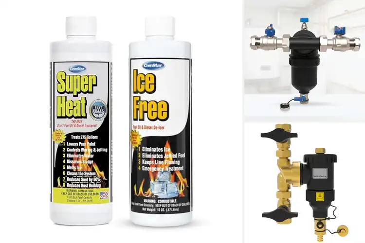 Detailed view of Best Heat Protection Sludge Prevention