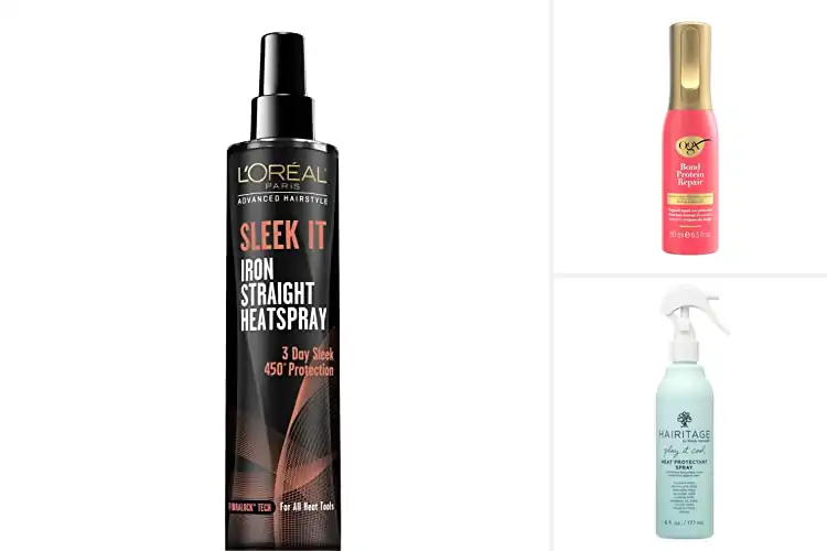 Detailed view of Best Heat Protections: Top 10 Sprays for Smooth, Shiny Hair