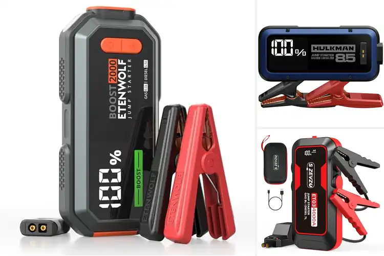 Detailed view of Best Jump Starter With Clamps And USB-C