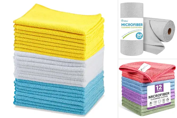 Detailed view of Best Machine Washable Cleaning Cloths