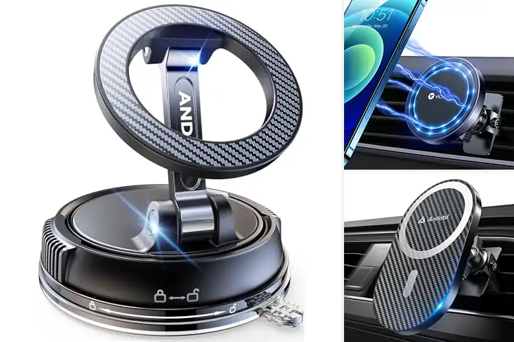 Detailed view of Best Magnetic Car Mount For iPhone 17 16 Pro Max