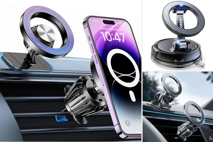 Detailed view of Best Magnetic Magsafe Car Mount