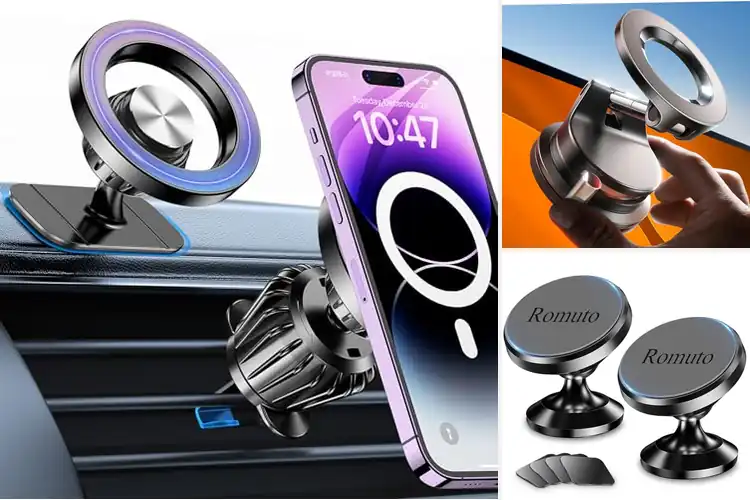 Detailed view of Best Magnetic Phone Holder For Car Dashboard