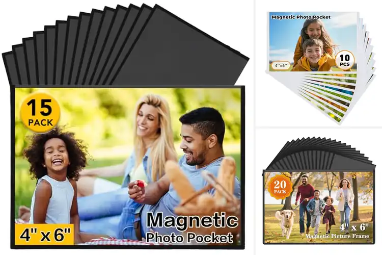 Detailed view of Best Magnetic Photo Holders: Display Memories Effortlessly