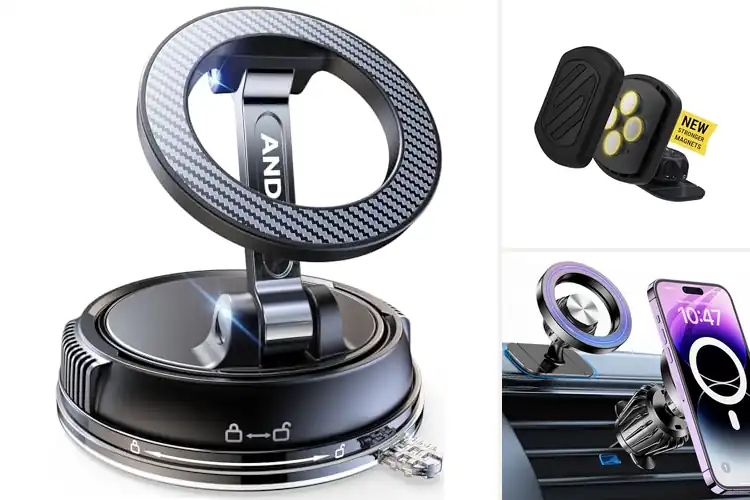 Detailed view of Best Magnetic Strength Car Mount