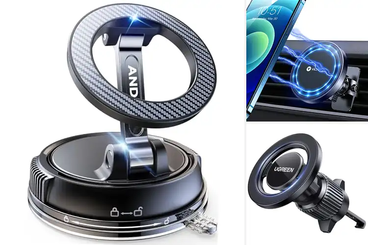 Detailed view of Best MagSafe Car Mount For iPhone 13
