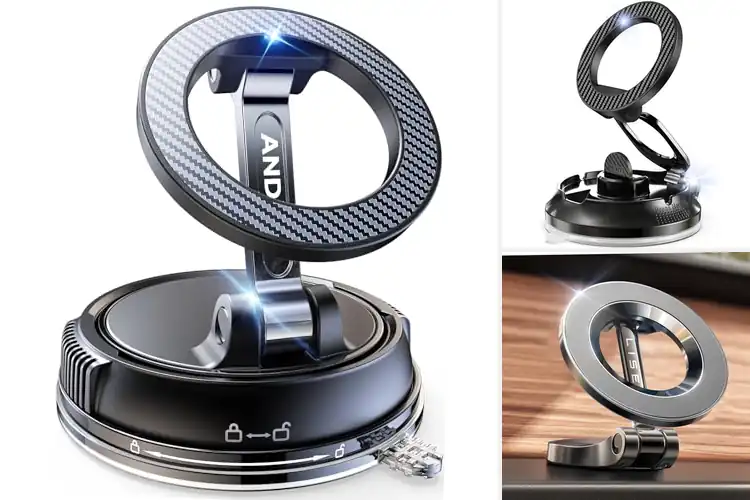 Detailed view of Best MagSafe Car Mount For iPhone MagSafe Case