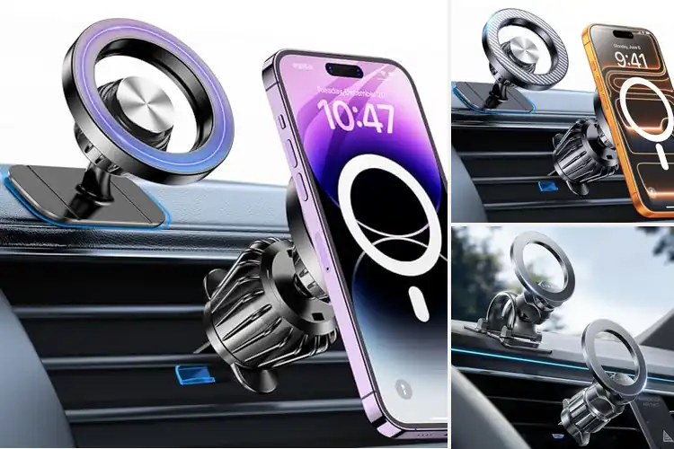 Detailed view of Best Magsafe Case Compatible Car Mount