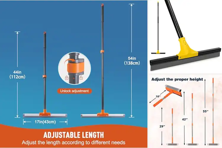 Detailed view of Best Multi-Surface Squeegees