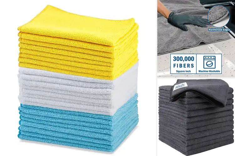 Detailed view of Best Non Abrasive Car Drying Towels Lint Free