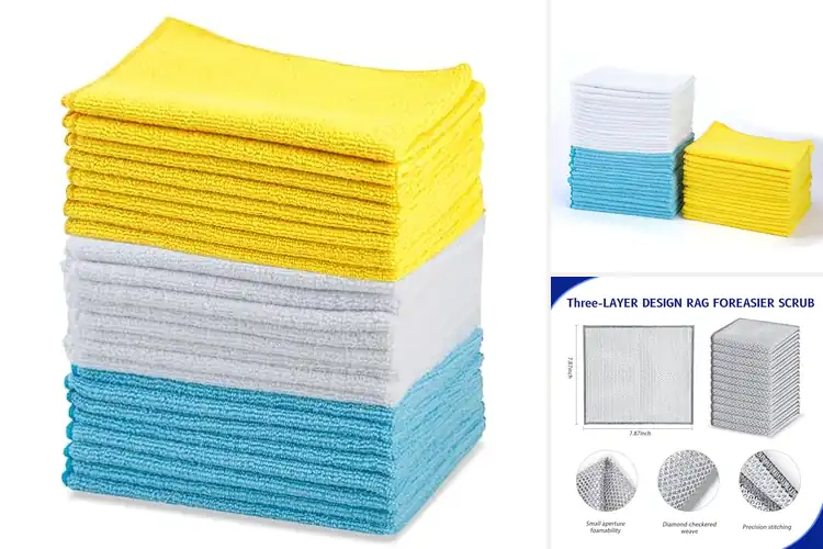 Detailed view of Best Non-Abrasive Cleaning Cloths