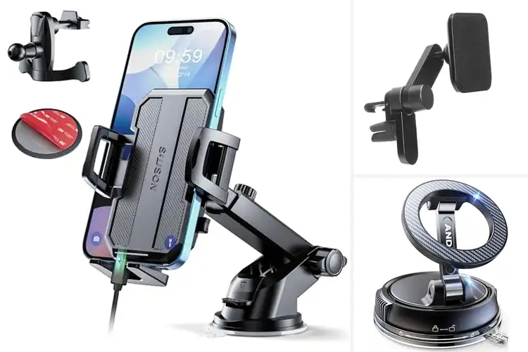 Detailed view of Best Non Charging Car Mounts for Safer, Smoother Drives