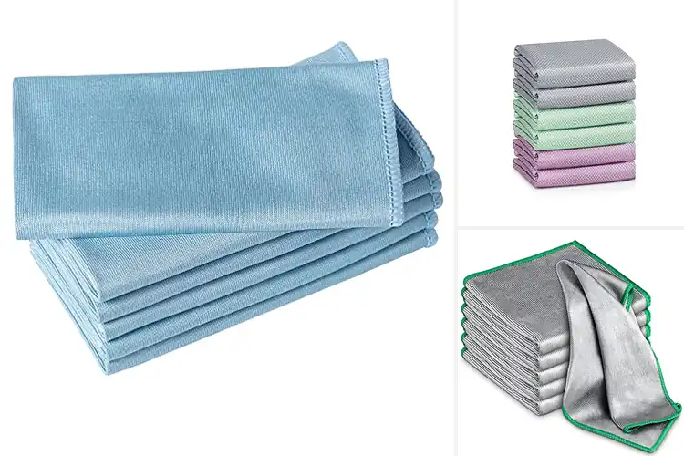 Detailed view of Best Non Lint Mirror Shine Microfiber towel