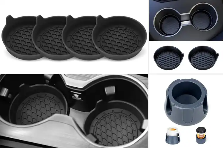 Detailed view of Best Non-Slip Cup Holders: Secure Drinks & Keep Surfaces Dry