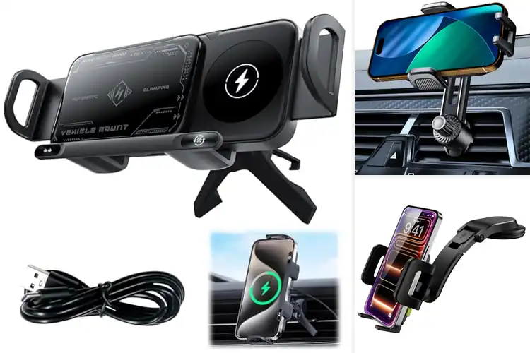Detailed view of Best One Hand Fast-Release Car Mount