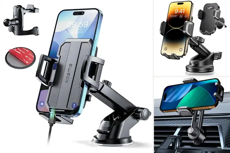 Detailed view of Best One Hand Quick Release Car Mount