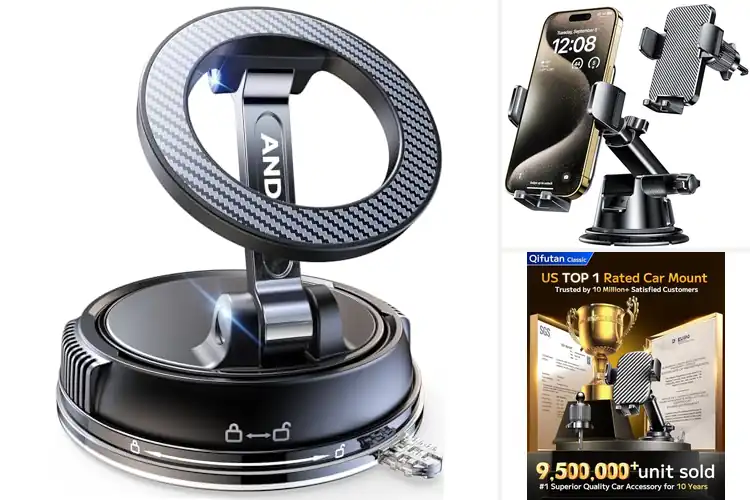 Detailed view of Best Phone Mounts for Cars