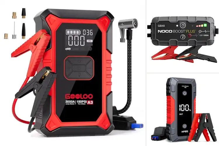 Detailed view of Best Portable Car Battery Boosters
