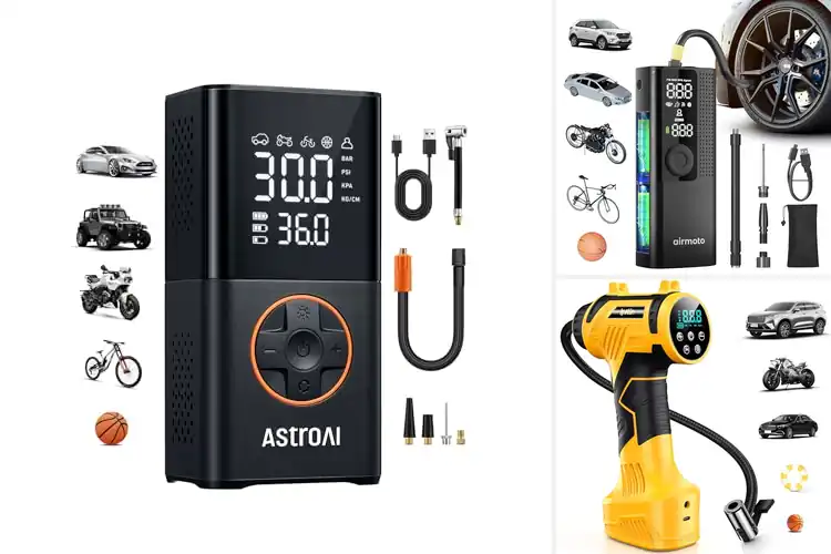 Detailed view of Best Portable Tire Inflators