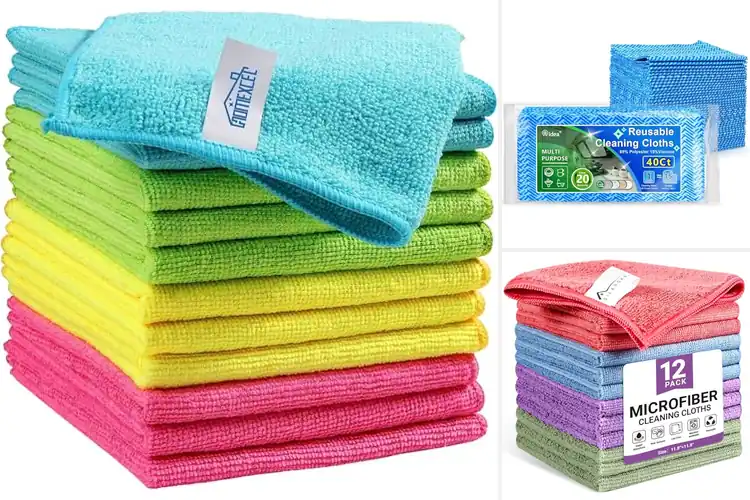 Detailed view of Best Reusable Cleaning Cloths
