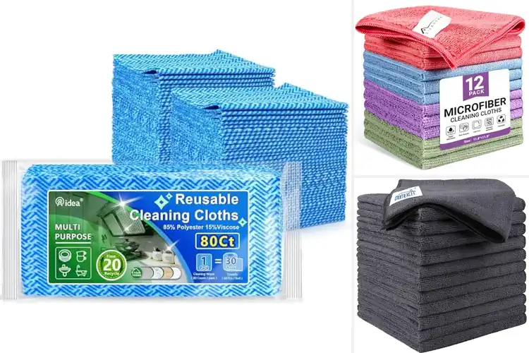 Detailed view of Best Reusable Cleaning Towels